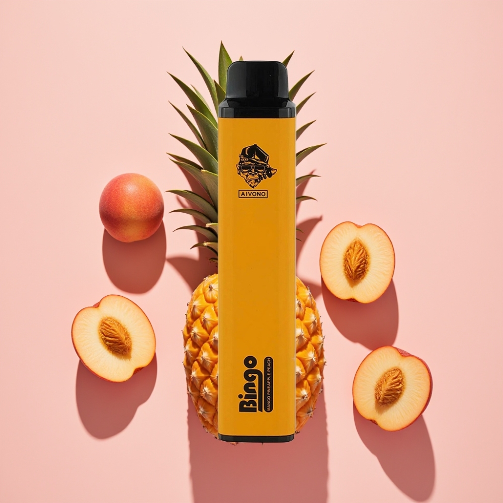 Aivono AIM BINGO 4000 Puff 1000mAh 10mL Ananas Şeftali