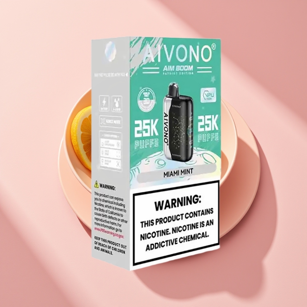 Aivono AIM BOOM 25000 Puff 28ml 650mAh Miami Nanesi