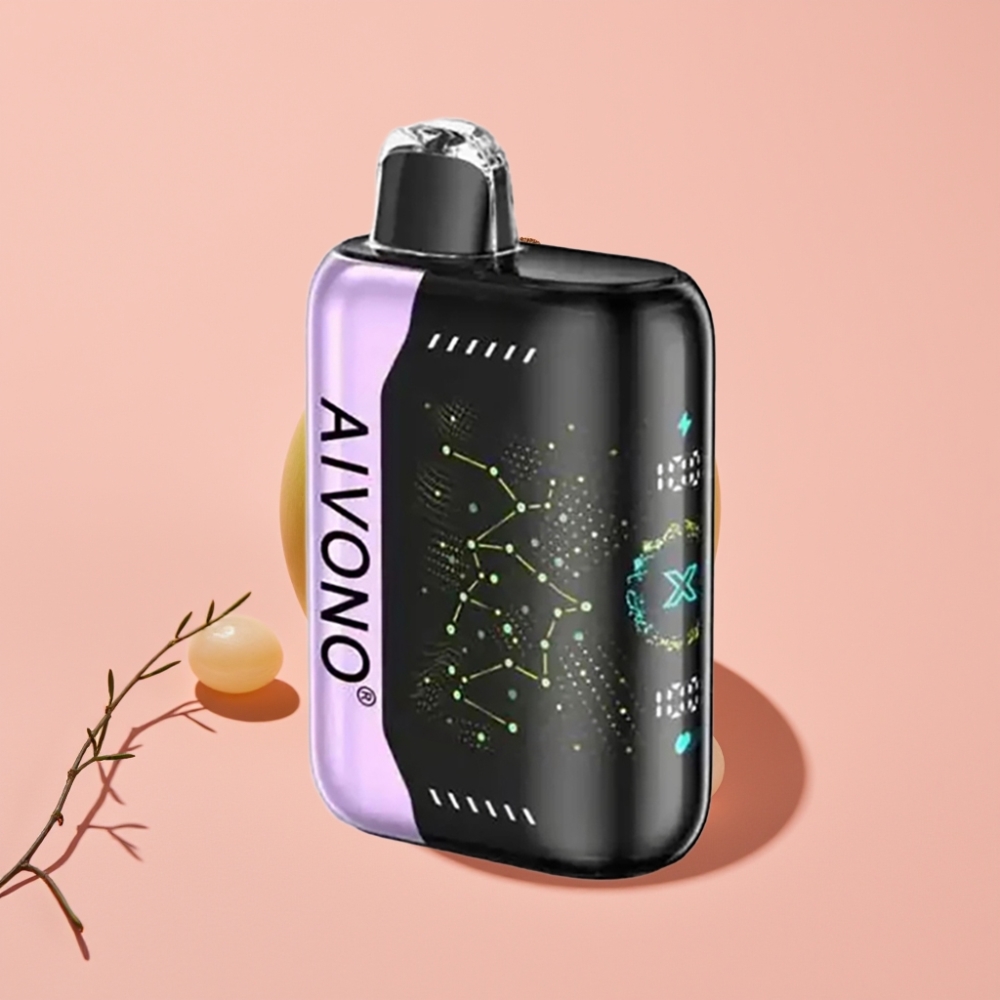 Aivono AIM BOOM 25000 Puff 28ml 650mAh Yeşil Elma Üzüm
