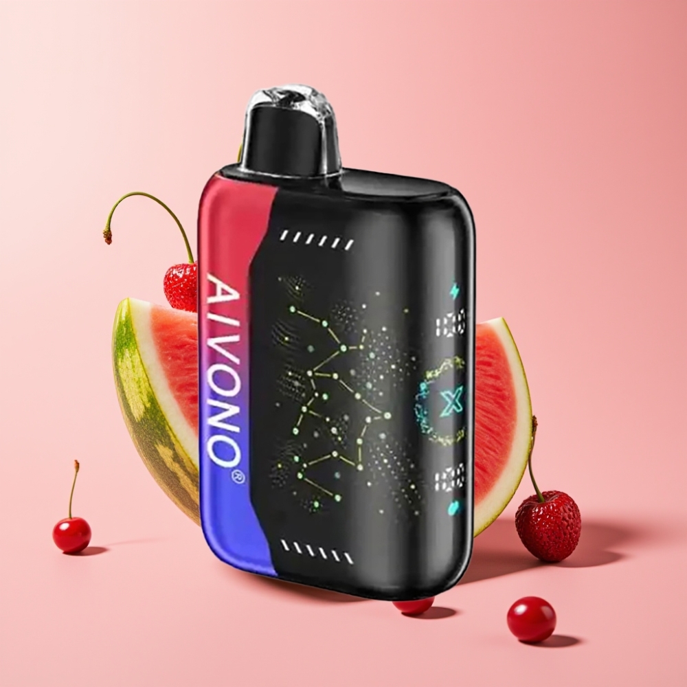 Aivono Aim Boom 25000 Puff 28ml 650mAh Buzlu Karpuz Kiraz