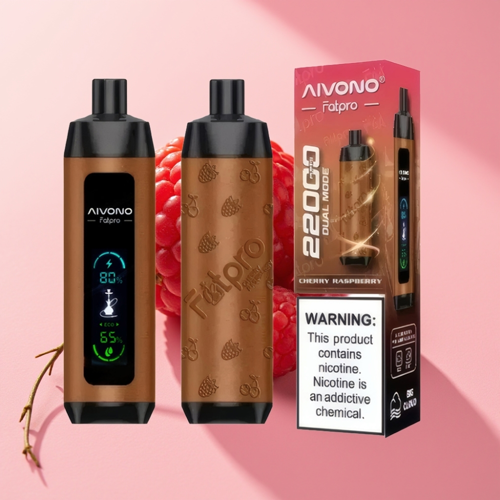 Aivono AIM FATPRO 22000 Puff 28ml 600mAh Vişne Ahududu