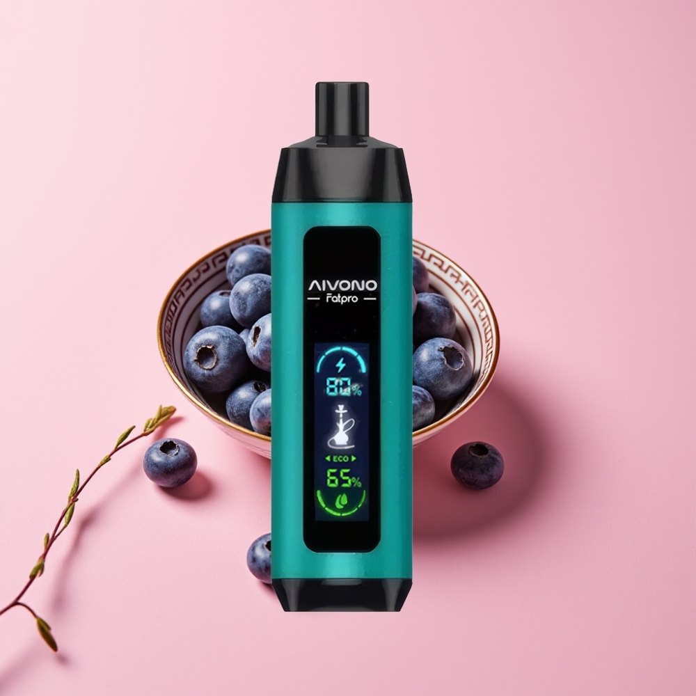 Aivono Aim Fatpro 22000 Puff 28ml 600mAh 0.6ohm Mavi Böğürtlen