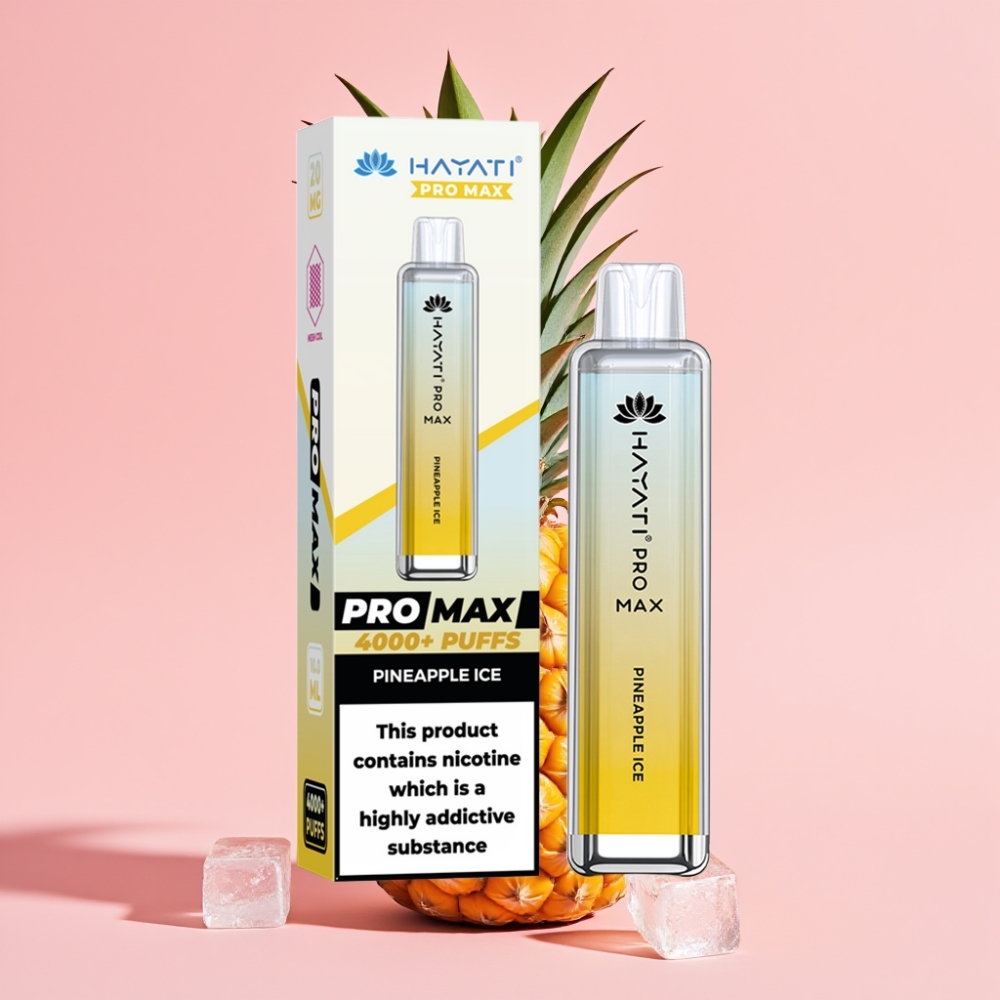 Hayati Pro Max 4000 Puff Şarj Edilebilir Ananas Buz Disposable Vape