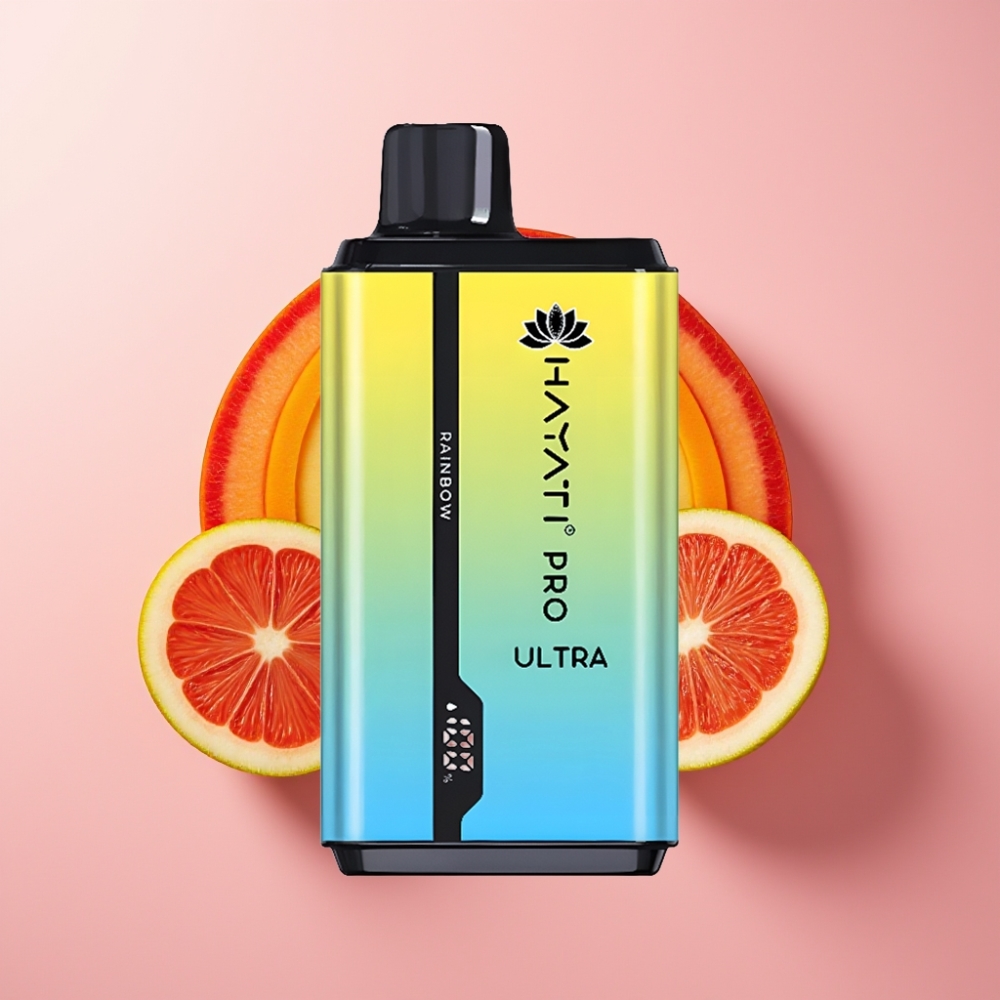 Hayati Pro Ultra 15000 Puff 850mAh 2×12ml 2% 49 Aroma Gökkuşağı