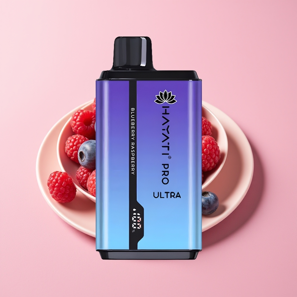 Hayati Pro Ultra 15000 Puff 850mAh 2×12ml 2% 49 Aromalı Böğürtlen Ahududu