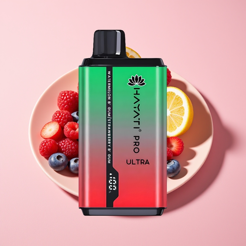 Hayati Pro Ultra 15000 Puff 850mAh 2×12ml 2% 49 Aromalı Yaban Mersini Ahududu Kiraz Limon & Yaban Mersini
