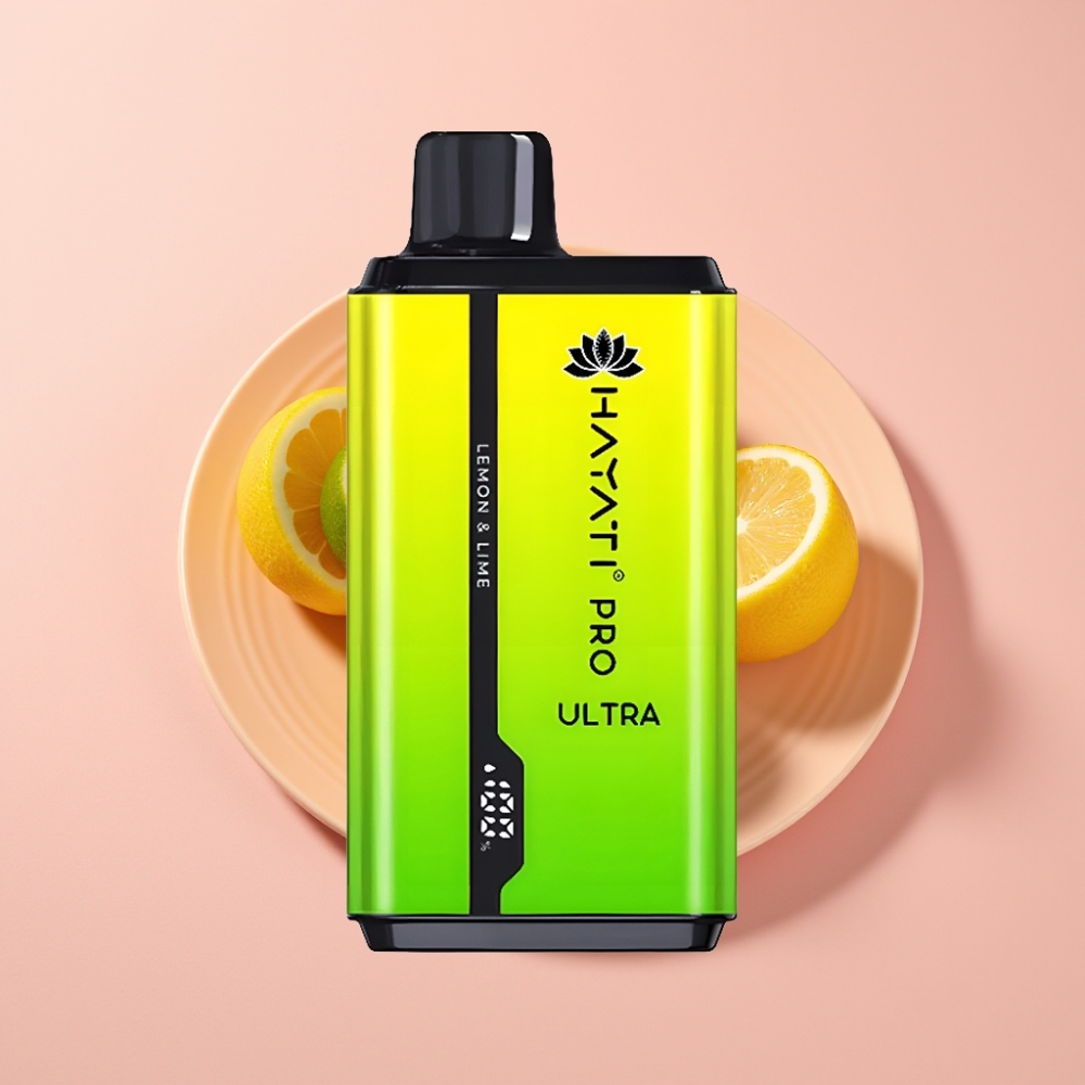 Hayati Pro Ultra 15000 Puff 850mAh 2×12ml 2% Limon & Lime