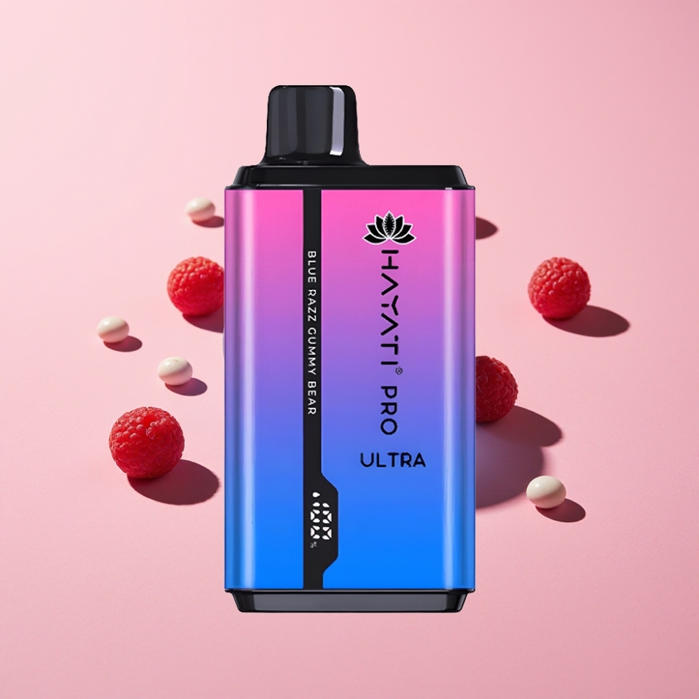 Hayati Pro Ultra 15000 Puff 850mAh 2×12ml 2% Mavi Ahudulu Ayıcık Şeker