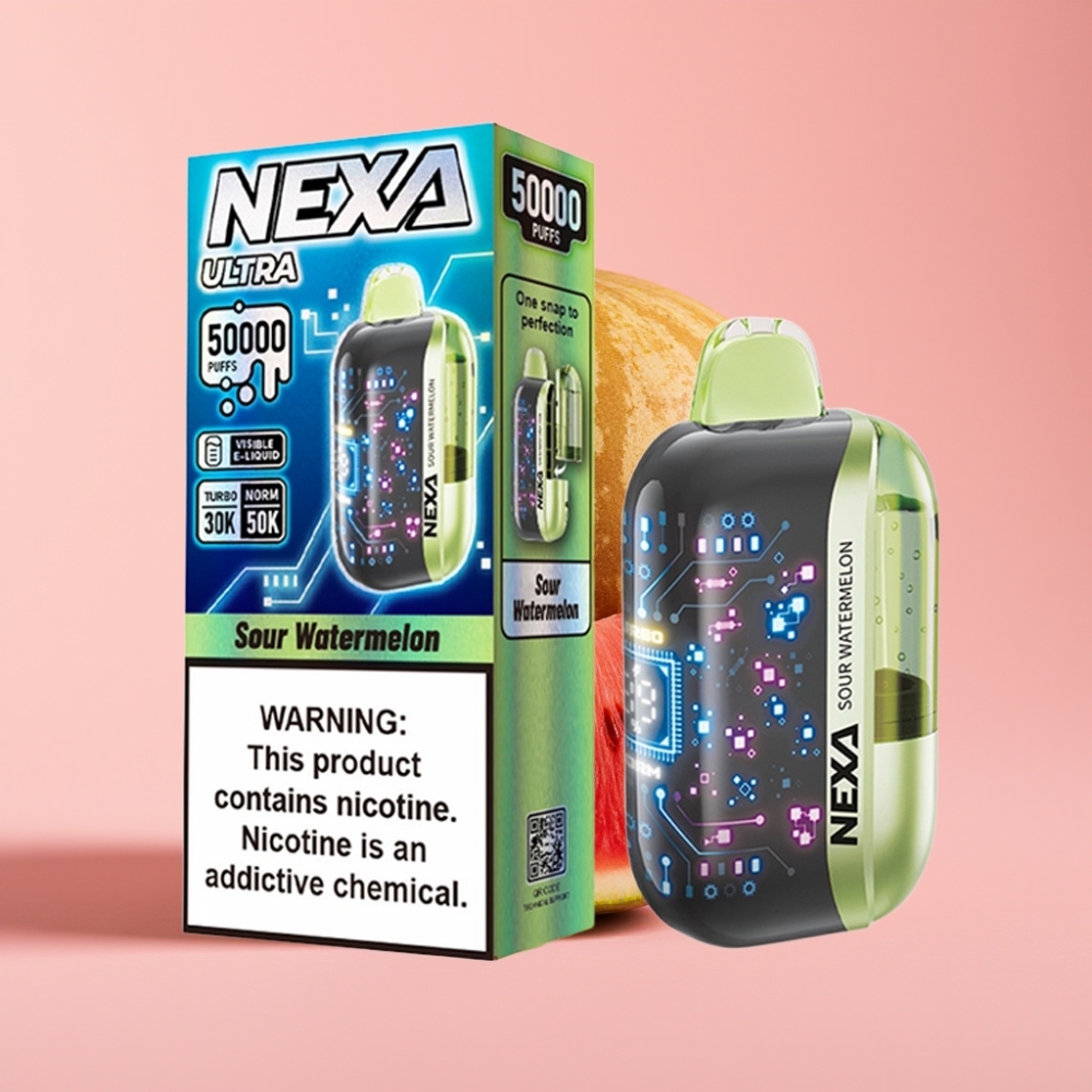 NEXA Ultra 50K 50000 Puff 20ml 5% Nikotin Ekşi Karpuz