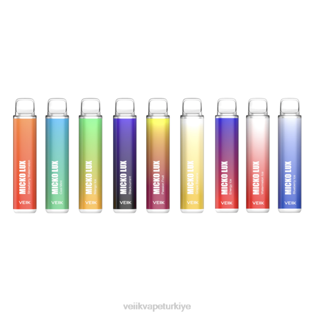 VEIIK Pod Mod - VEIIK Micko Lux tek kullanımlık vape 5000 puf çoklu tatlar 4282B32