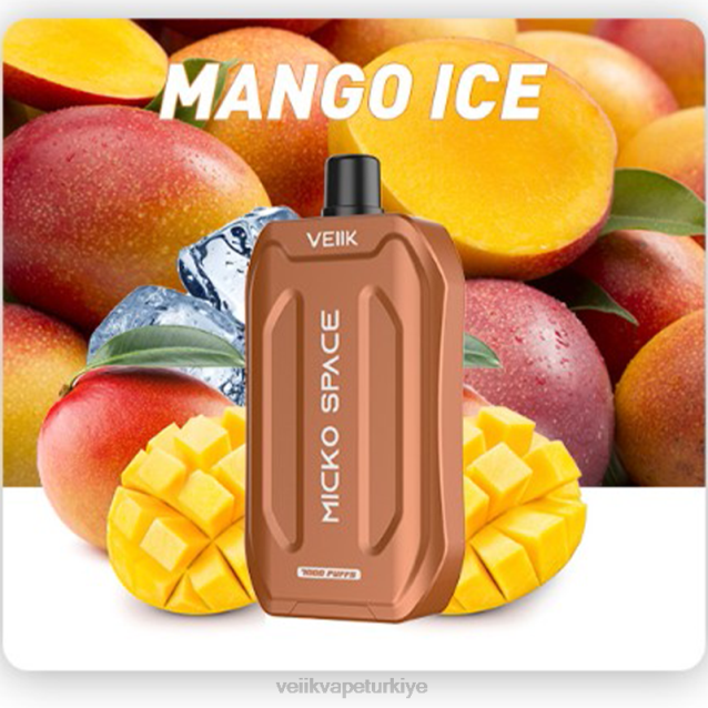 VEIIK Pod Mod - VEIIK Micko Space tek kullanımlık vape 7000 puf mango buzu 4282B40