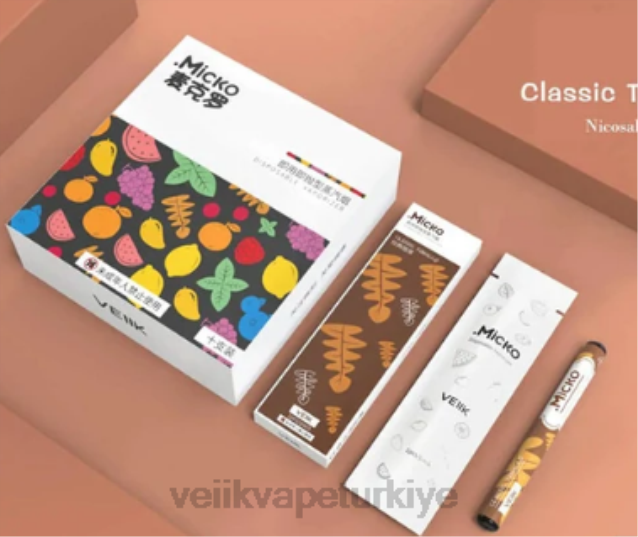 VEIIK Pod Mod - VEIIK Micko tek kullanımlık vape 400 puf 310 mah 10 adet çoklu tatlar 4282B56