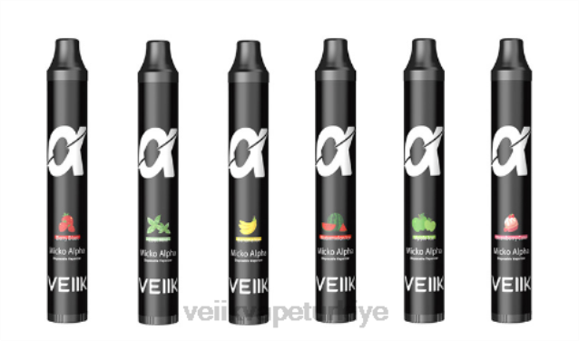 VEIIK Vape Ankara - VEIIK Micko Alpha tek kullanımlık vape 600 puf 500 mah çoklu tatlar 4282B58