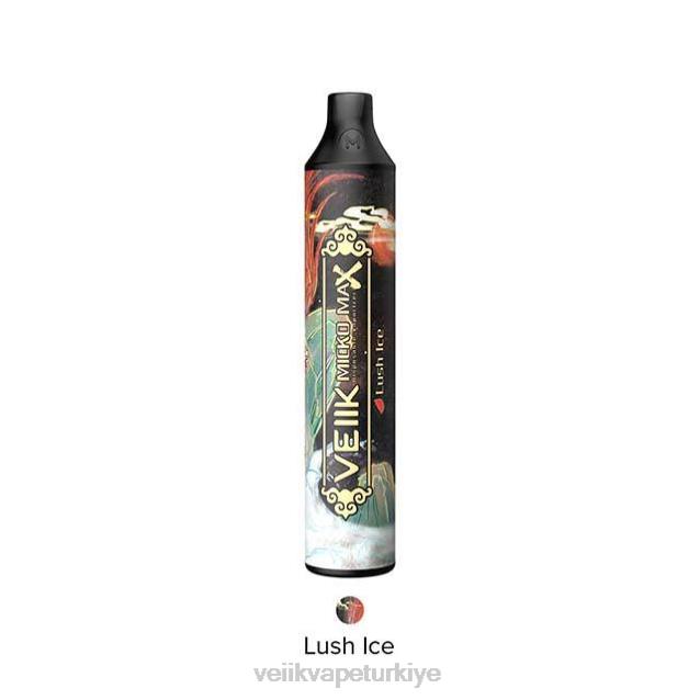 VEIIK Vape Micko Q - VEIIK Micko Max tek kullanımlık vape 1500 puf yemyeşil buz 4282B15