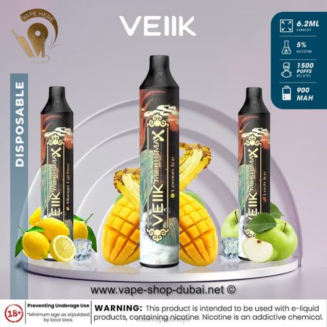 Veıık Elektronik Sigara - VEIIK Micko MAX tek kullanımlık vape 1500 puf ananas hindistan cevizi sütü 4282B44